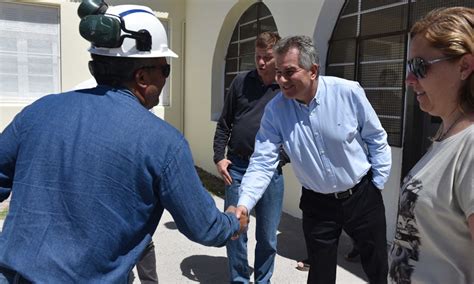 Gay Recorri El Avance De Las Obras En Una Escuela De General Cerri