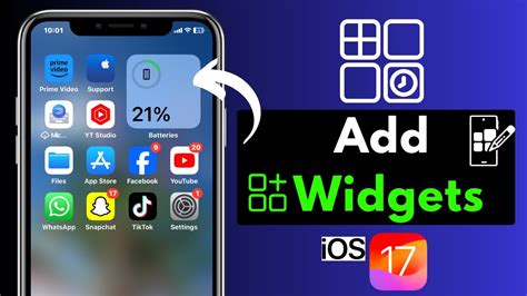 How To Add Widgets To The Home Screen On Iphone Ios Iphone Widgets