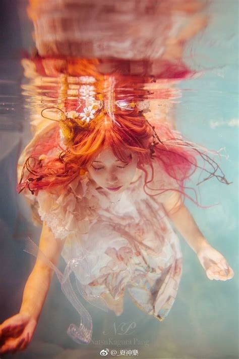 Underwater Photography Hair Aw Photography