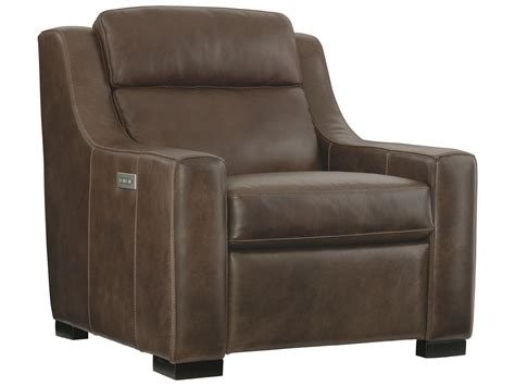 Bernhardt Germain Leather Power Motion Recliner Chair Bh2022ro