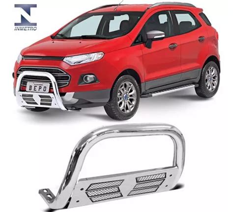 Parachoque Impulsão Quebra Mato Cromado Ford Ecosport 2013