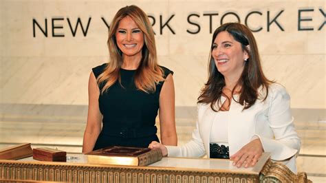 Melania Trump Rings Opening Bell At Nyse Fox Business