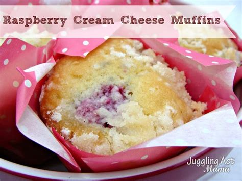 Raspberry Cream Cheese Muffins Juggling Act Mama