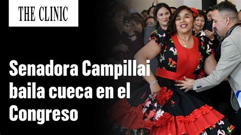 Senadora Campillai Sorprende Bailando Cueca En El Congreso Youtube