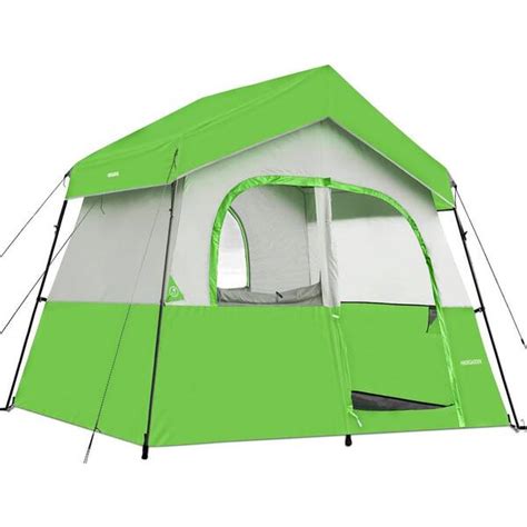 Zeus & Ruta 10 ft. x 8 ft. 5 Person Camping Tent - Portable Easy Set Up Family Tent for Camp ...