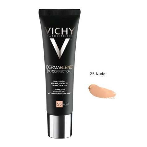 VICHY DERMABLEND 25 3D NUDE podkład korygujący 14295787507 Allegro pl