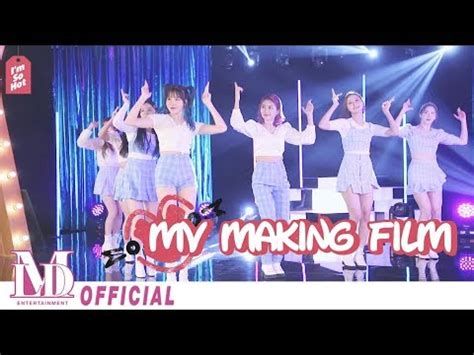 Momoland I M So Hot Mv Making Film Youtube