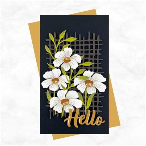 Framed Florals Spellbinders Blog In 2024 Floral Cards Flower Cards