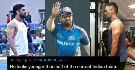 41 Year Old Mahendra Singh Dhoni’s Latest Pics Has Fans Loving His Muscles