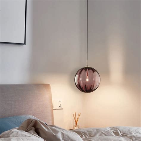 Suspension Boule LED Suspendue Design Nordique Moderne Luminaires