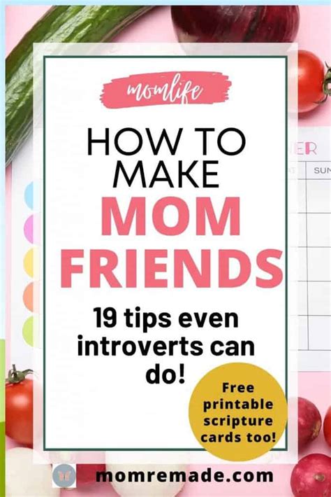 How To Make Mom Friends 19 Easy Tips Even Introverts Can Do Mom Remade