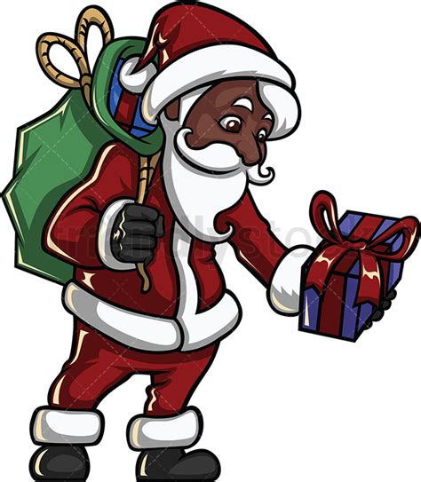 black santa claus clipart 20 free Cliparts | Download images on ...