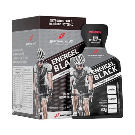 Energel Black Body Action 10 Saches De 30g