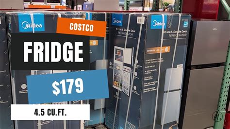 Costco Midea Compact Refrigerator Door Cu Ft Youtube