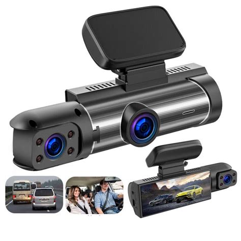 Wholesale Dash Cam 3 16 Inch Dual Lens Driving Recorder Front Inside