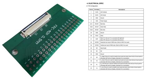 Complete 51 Pin Lvds Pinout Datasheet For All Your Needs