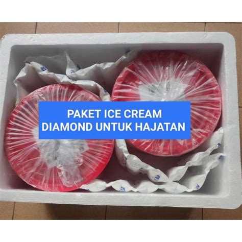 Jual PAKET HAJATAN ES KRIM DIAMOND AICE 8 LITER Shopee Indonesia