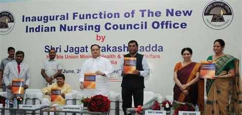 Inaugural Of The New Indian Nursing Council Office