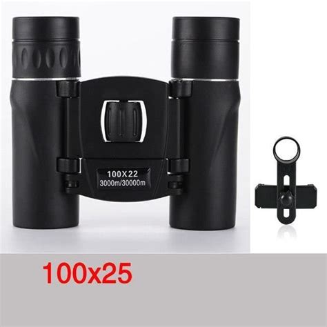 Télescope 100x25 Set meal Jumelles Télescopiques Professionnelles