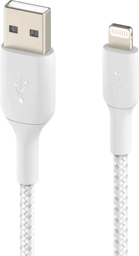 Belkin BOOSTCHARGE Gevlochten Lightning Naar USB A Kabel 2 M