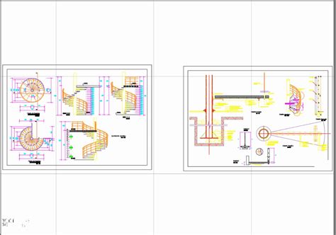 How To Draw Spiral Staircase In Autocad 3d Design Talk