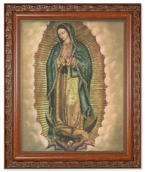 Frame Our Lady Of Guadalupe X Framed Print Under Glass