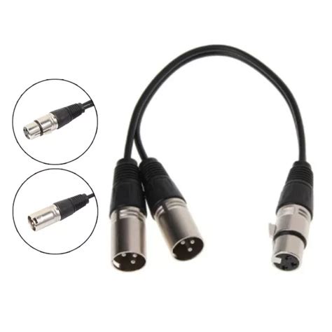 C Ble Micro S Parateur Y Efficace Pi Xlr Femelle Vers Xlr M Le Pour