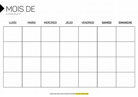 Pick Planning Mensuel Gratuit Imprimer Best Calendar Example
