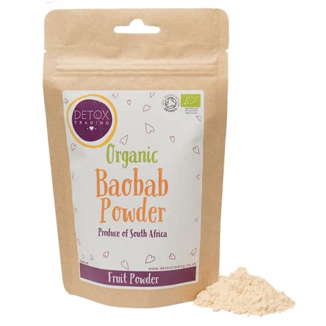 Baobab Powder Organic Quality Organic Superfoods Detox Trading