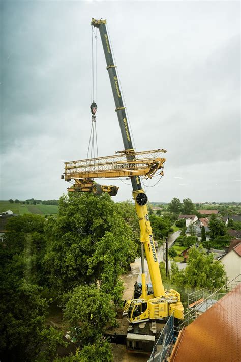 Liebherr Crane Completes Lift At German Brewery Cranes And Lifting