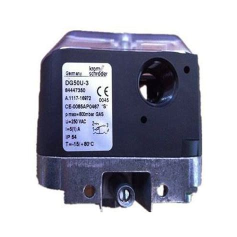 Gas KromSchroder DG50U Air Pressure Switch IP Rating Ip 54 Or Ip 65