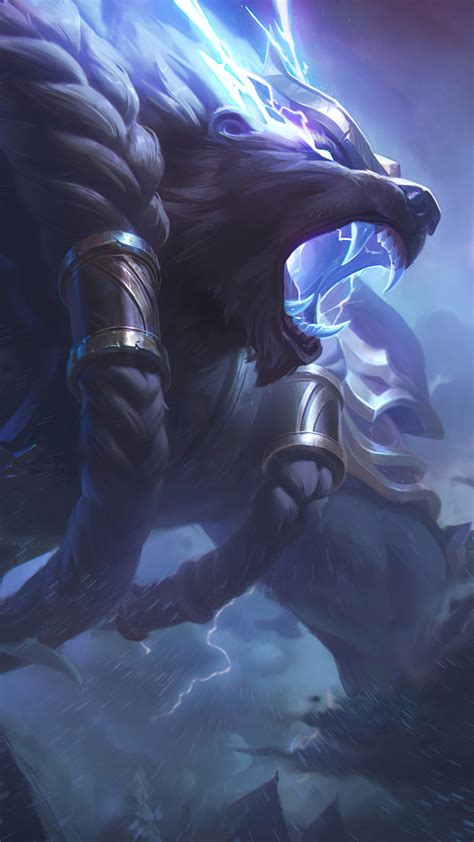 Volibear Splash Art League Of Legends Lol Hd Phone Wallpaper Rare