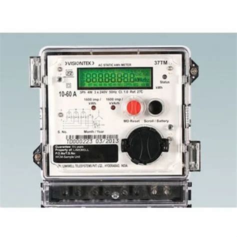 Secure Meters Three Phase Digital Energy Meter Authorized Wholesale Dealer From Chennai