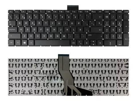 Teclado Hp 15 Bs 15 Bw Enter Rectangular Esquinas Cuadradas Envío Gratis