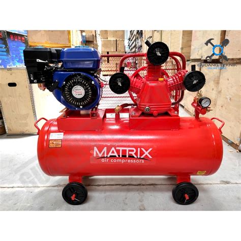 Jual Kompresor Angin 2Hp 120L MATRIX MTX 3065 Air Compressor Udara 2