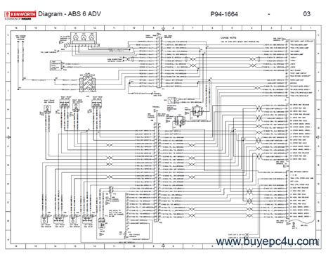 Diagrama Eléctrico Kenworth T680 Kw T600 Wiring Diagram