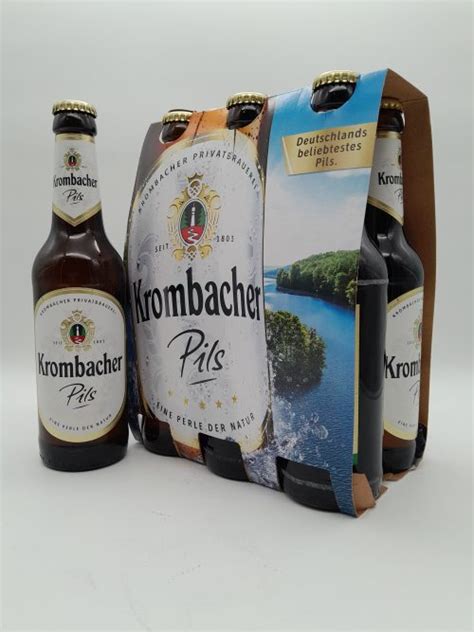 Krombacher Pils Im Tr Ger X Glas Geteru Getr Nke