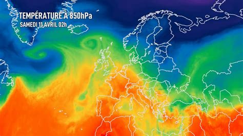 Évolution Des Masses D Air Entre Le 8 Et Le 12 Avril 2020 Youtube