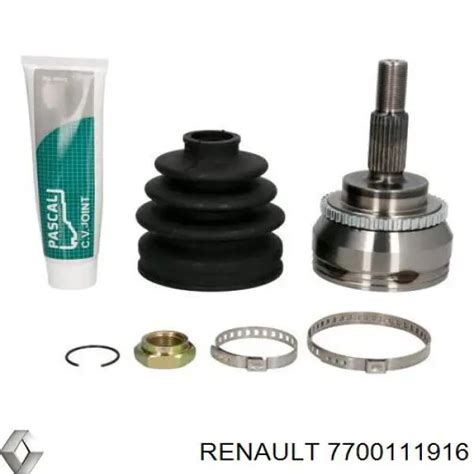 7700106415 RENAULT RVI árbol de transmisión delantero izquierdo