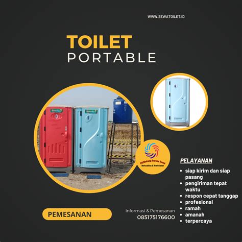 Rental Toilet Portable Proyek Kualitas Baik Dan Profesional Jakarta