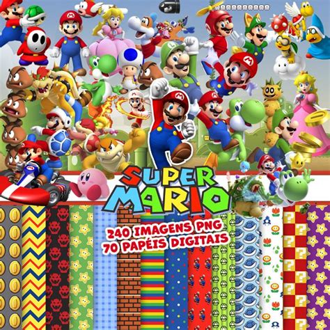 Imagens Png Super Mário Bros Para Produtos Personalizados Studios Cat