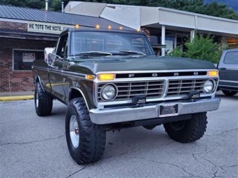 Mean Green 1975 Ford F 250 Is A Lifelong Love Affair For Owner