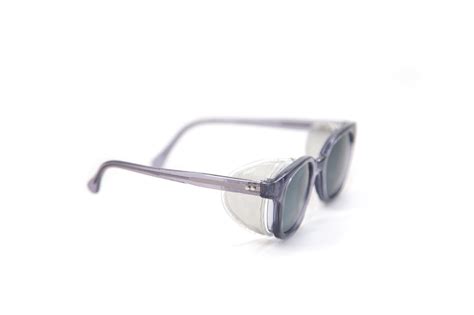 Vintage Safety Glasses Smoke Lens Prism Supply