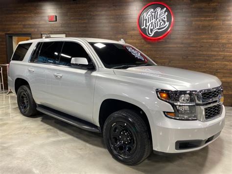 2018 Chevrolet Tahoe Ppv Police Package 4x4 21k Miles Rare Must See