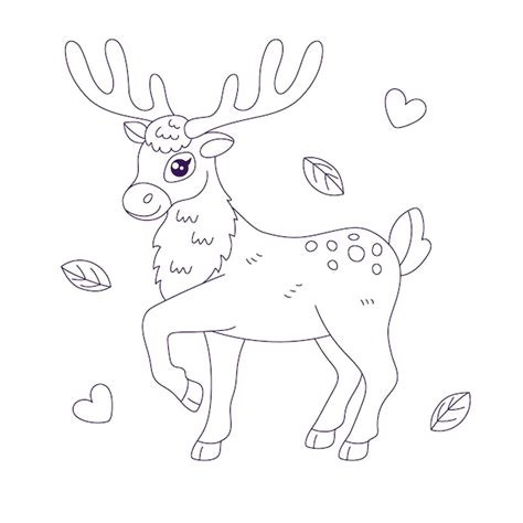 Doe Outline Vectors And Illustrations For Free Download