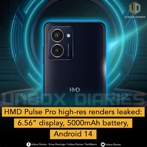 Hmd Pulse Pro High Res Renders Leaked Display Mah Battery