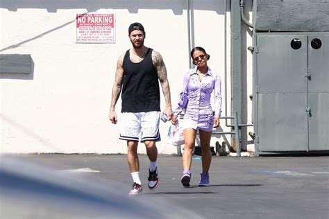 Photo Exclusif Matt Pokora M Pokora Et Sa Femme Christina Milian