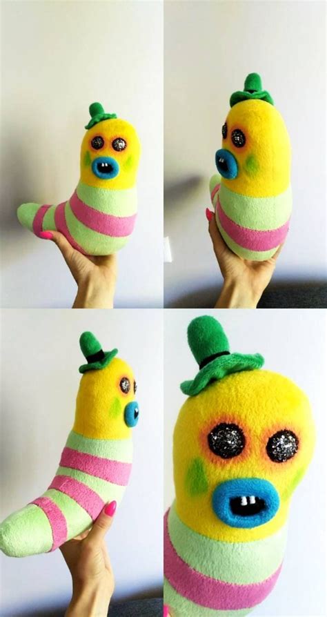 Custom Plush Mr Dinkles Plush Handmade Mr Dinkles Toy With Etsy