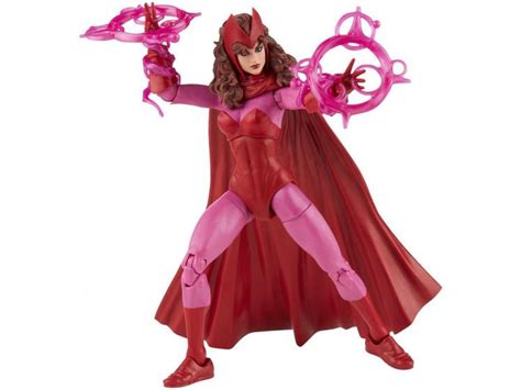 Boneca Marvel Legends Series Feiticeira Escarlate Acess Rios