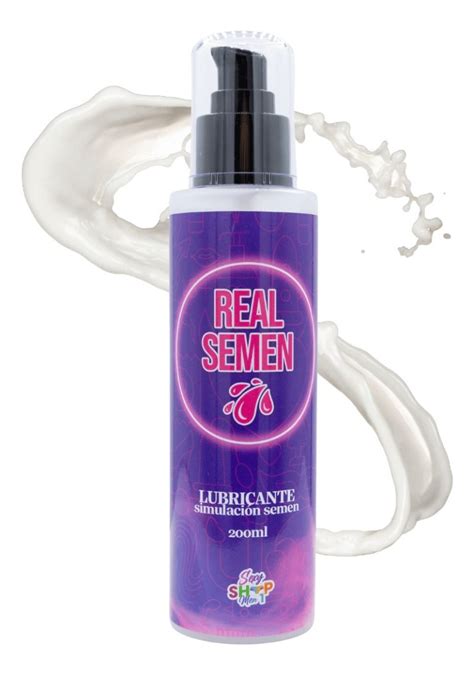 LUBRICANTE SIMULACIÓN SEMEN USO ANAL VAGINAL 200ML COD LUBSEMEN200 XShopMen